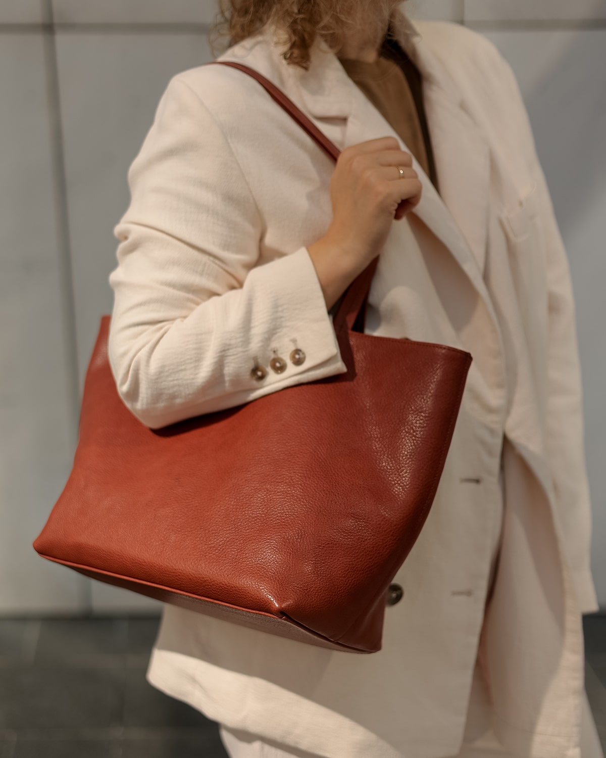 KARLA Lux Work Bag Maroon