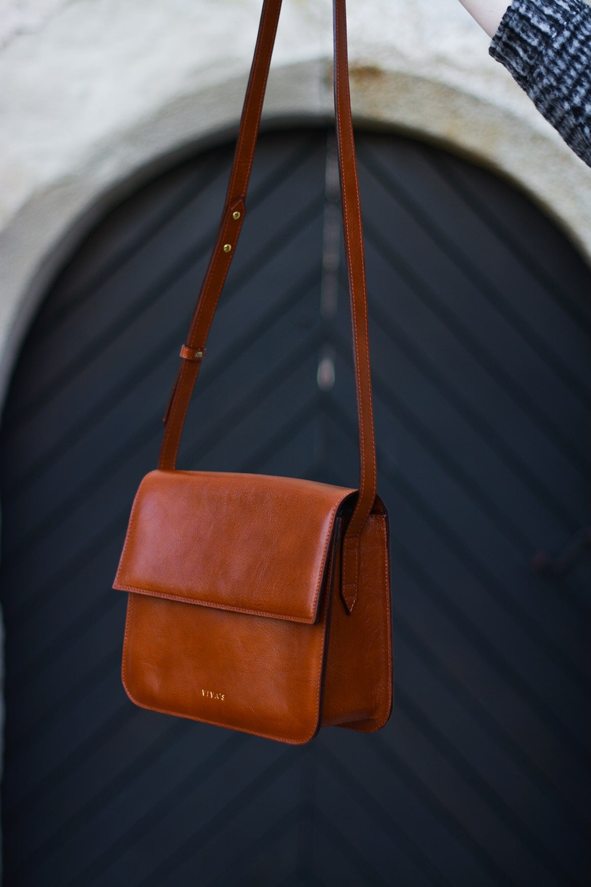 IRMA Crossbody Bag Dark Caramel