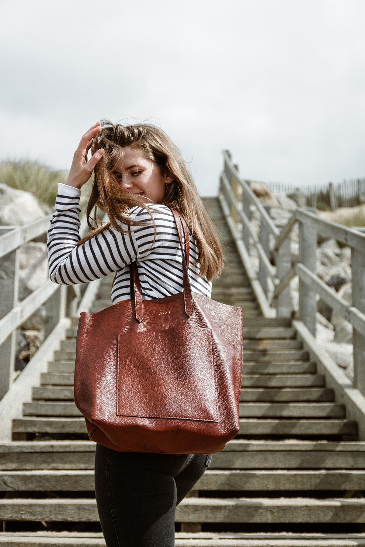 FRANKA Travel Tote Bag Maroon