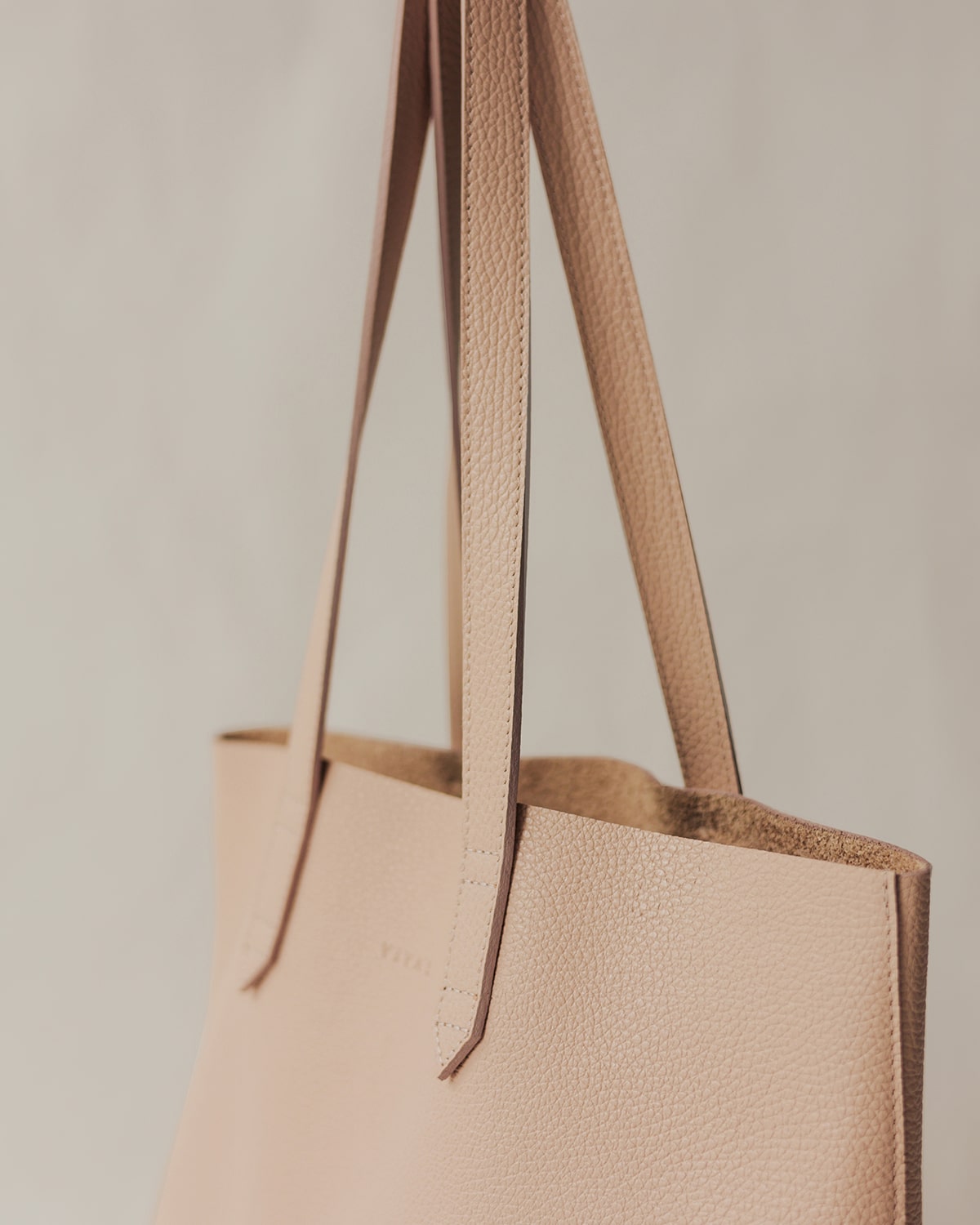 BRUNA Tote Bag Powder