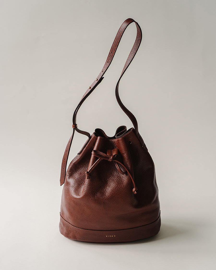 BUCKET BAG whiskey